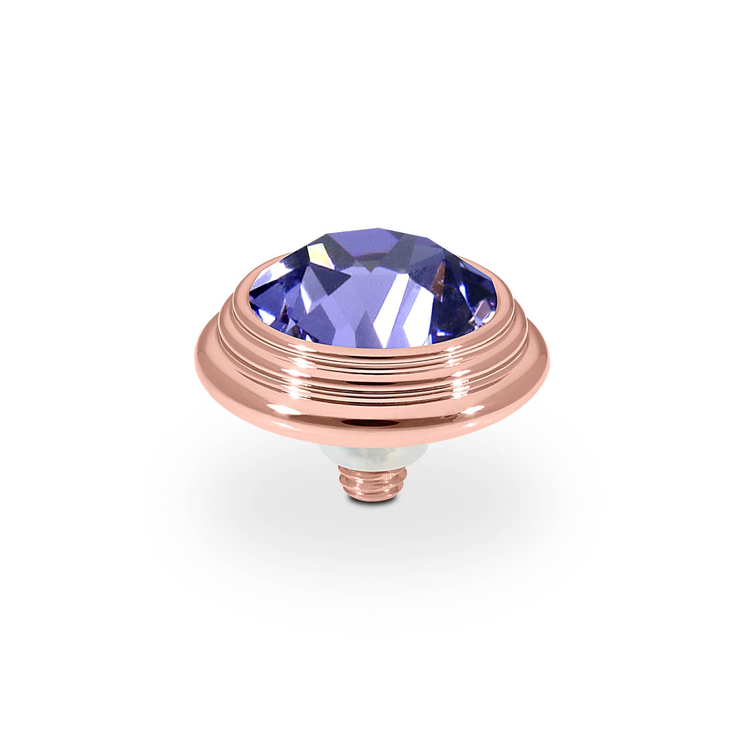 Oroli Top 0.51" - Rose Gold tanzanite