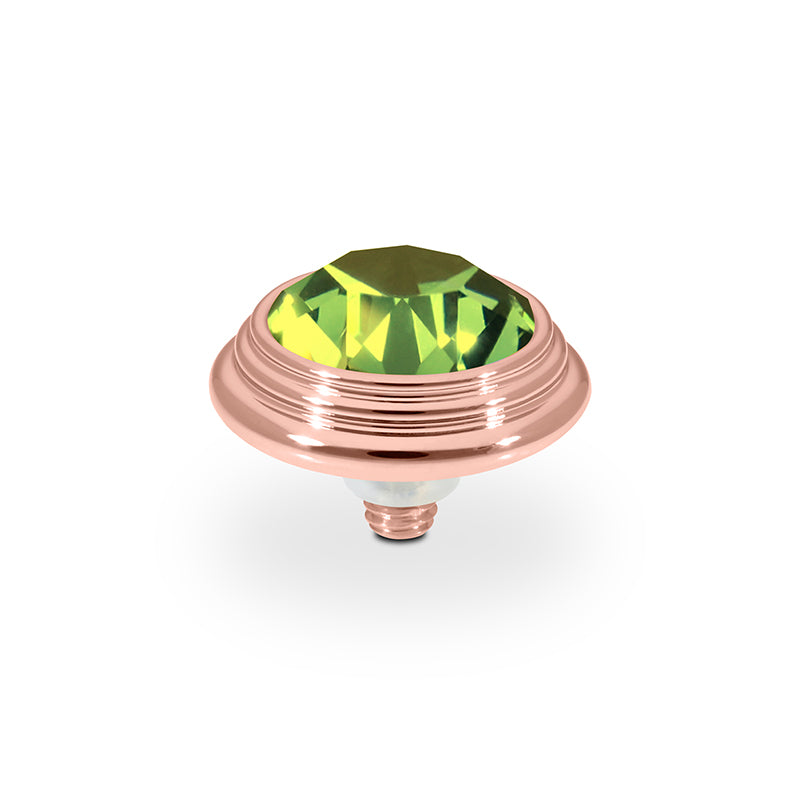 Oroli Top 0.51" - Rose Gold Citrus Green