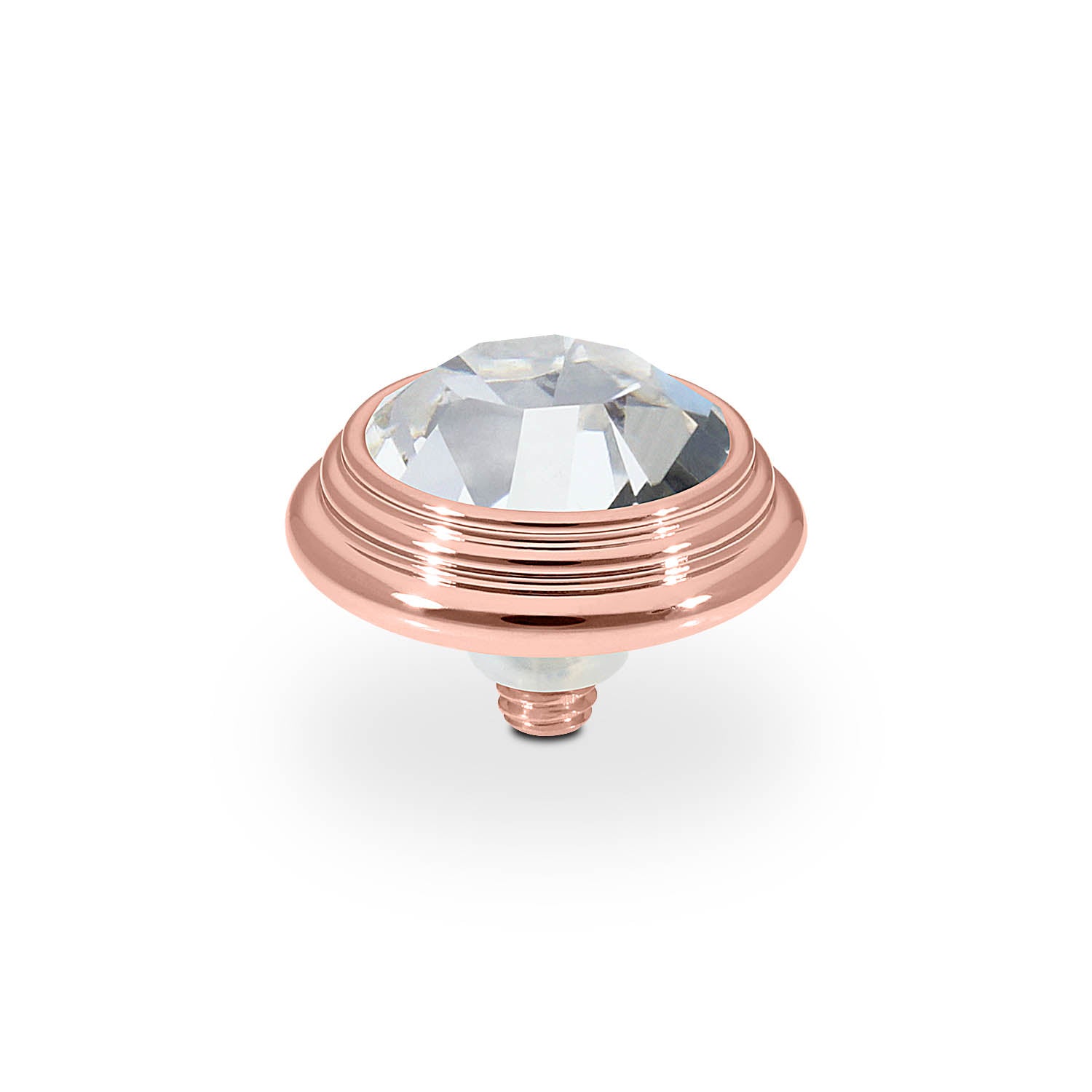 Oroli Top 0.51" - Rose Gold crystal