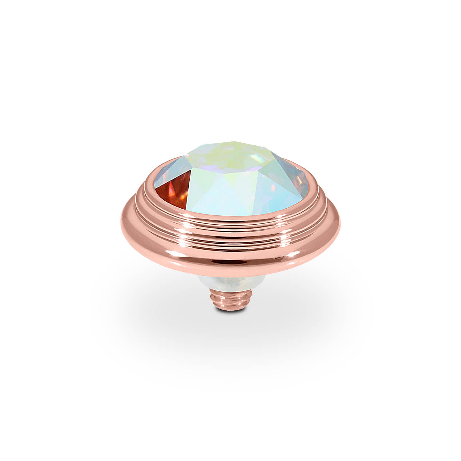 Oroli Top 0.51" - Rose Gold crystal aurora boreale