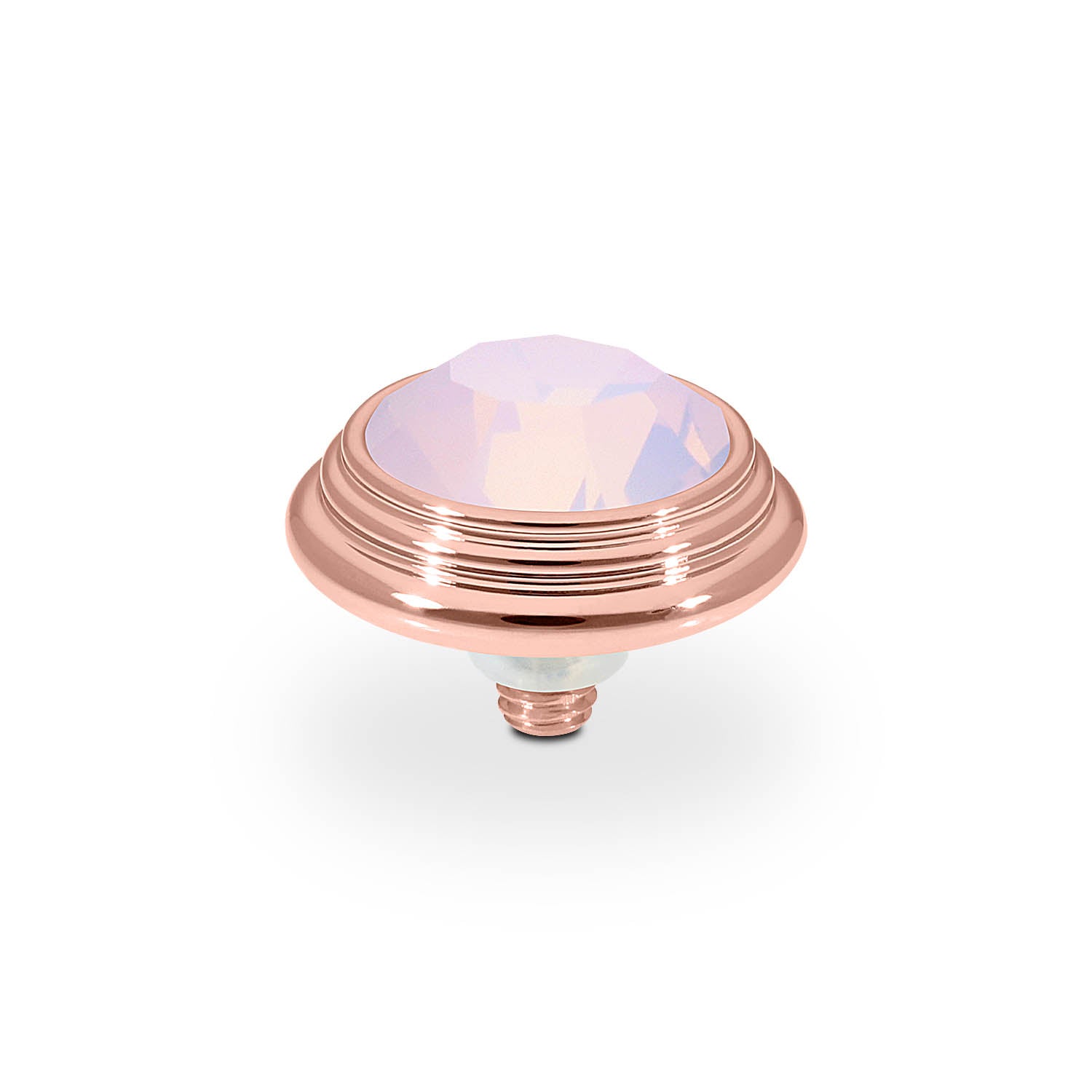 Oroli Top 0.51" - Rose Gold rose opal