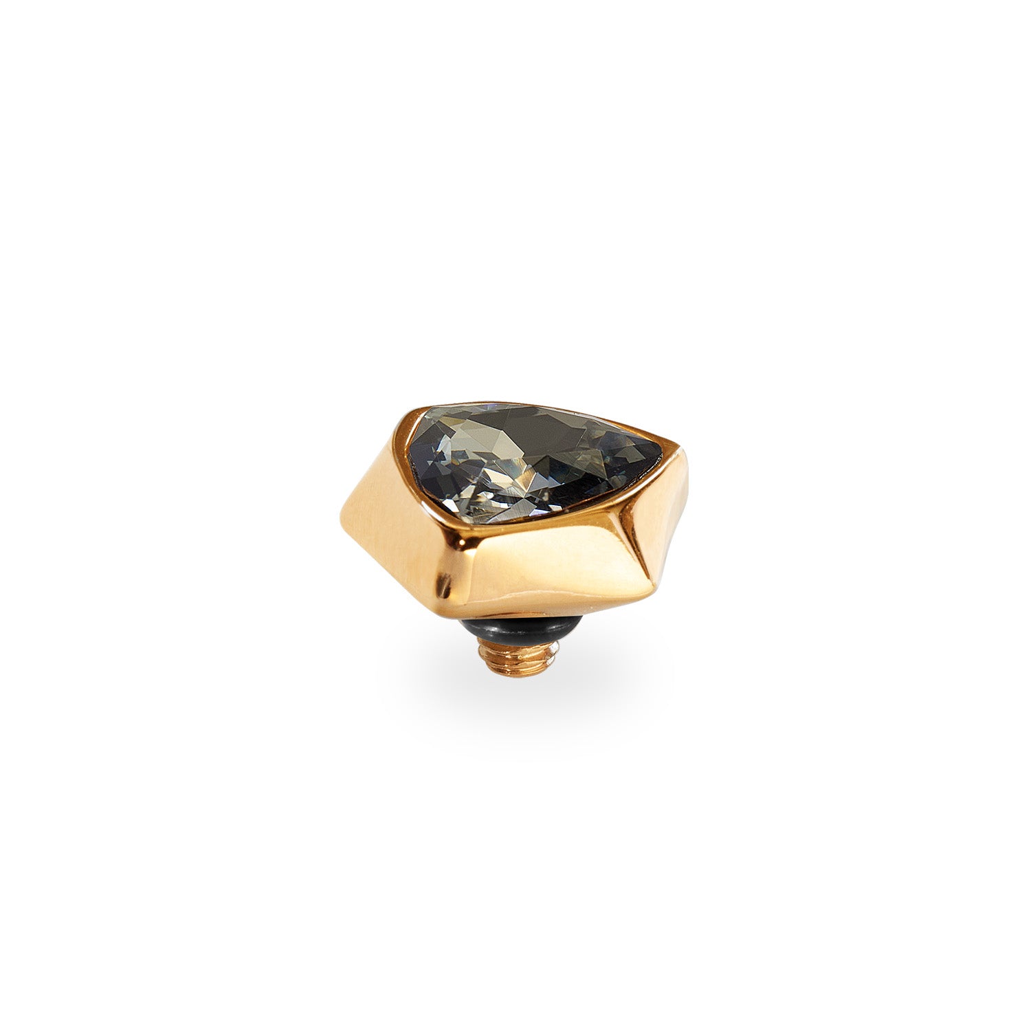 Triangolo Top 0.39" Gold / Crystal Silvernight