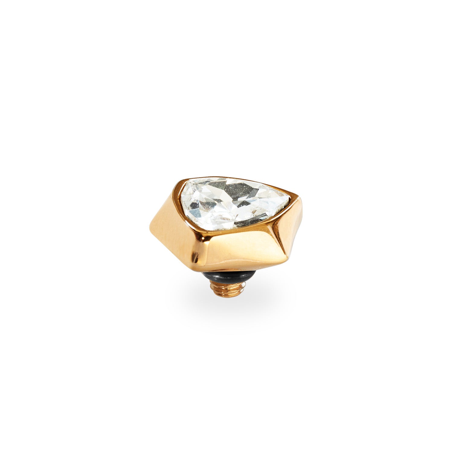 Triangolo Top 0.39" Gold / Crystal