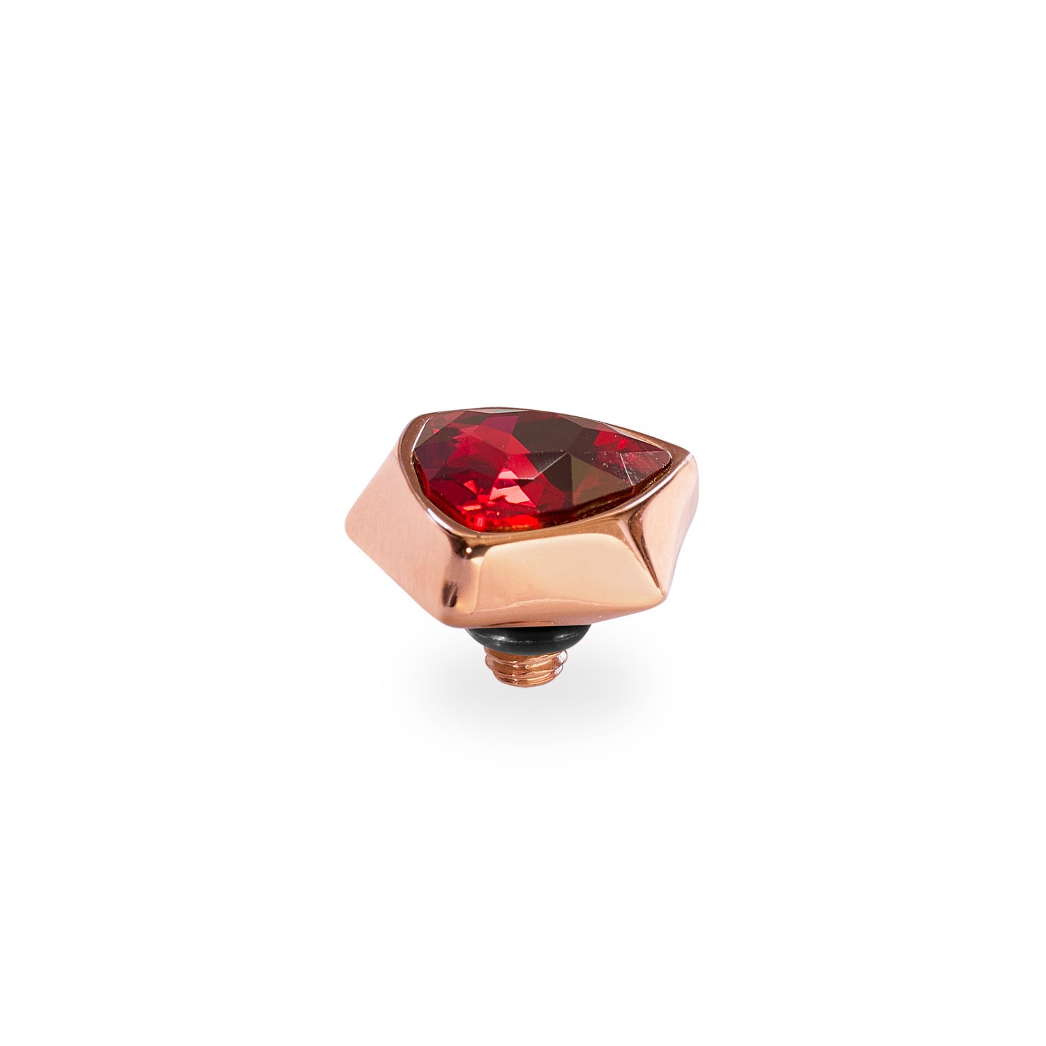 Triangolo Top 0.39" Rose Gold / Scarlet