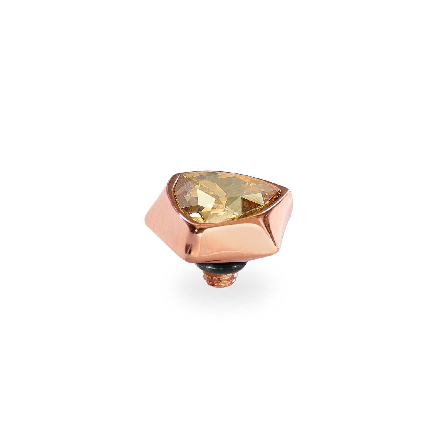 Triangolo Top 0.39" Rose Gold / Crystal Golden Shadow