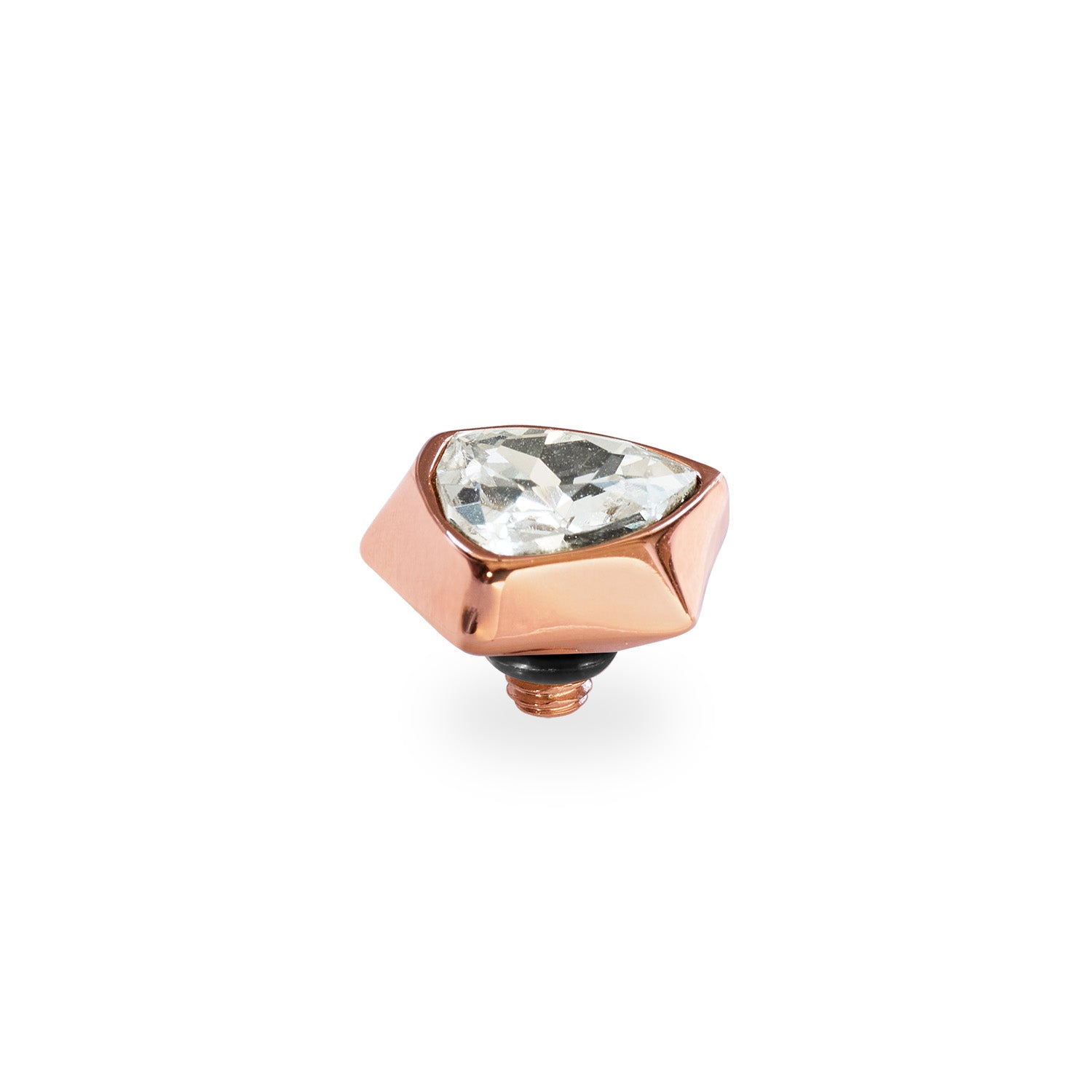 Triangolo Top 0.39" Rose Gold / Crystal