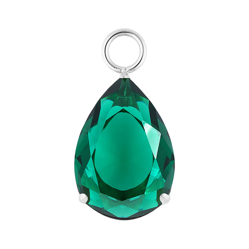 Teana charm emerald / Silver