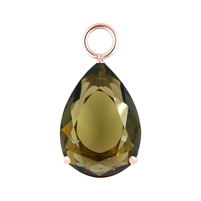 Teana charm black diamond / Rose Gold
