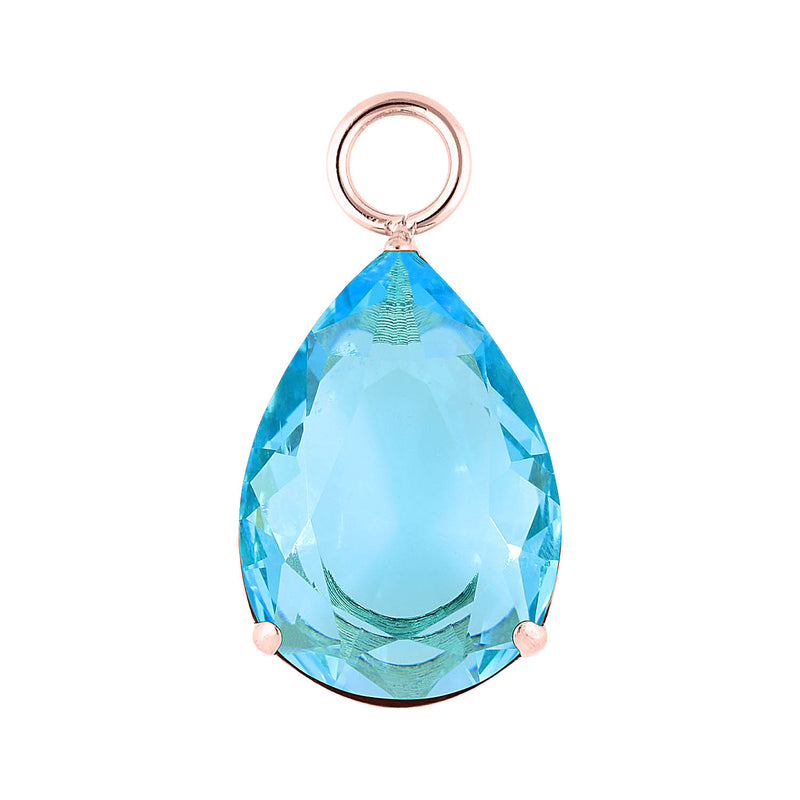 Teana charm aqua / Rose Gold