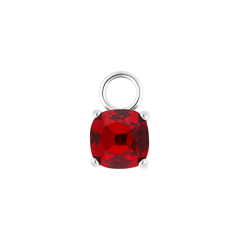 Celso 0.31" charm Silver / hyacinth