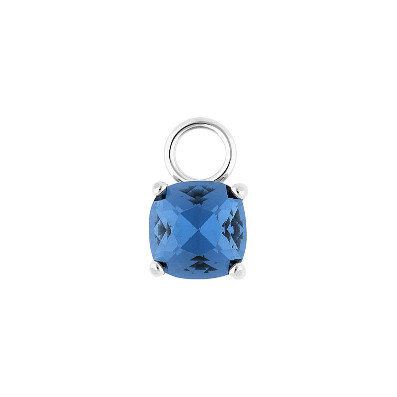 Celso 0.31" charm Silver / dark blue