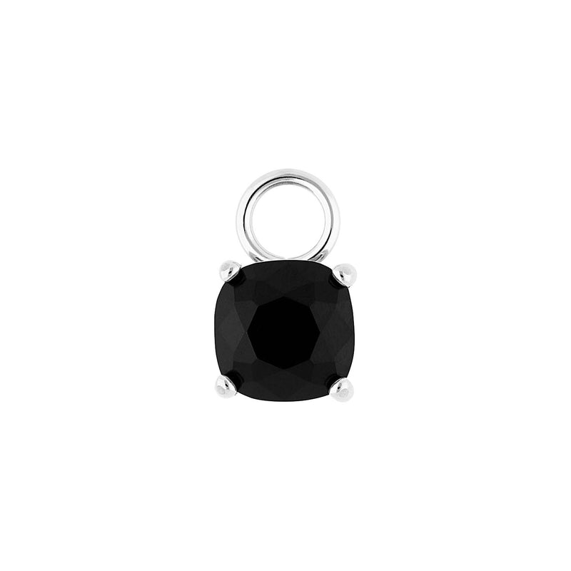 Celso 0.31" charm Silver / jet