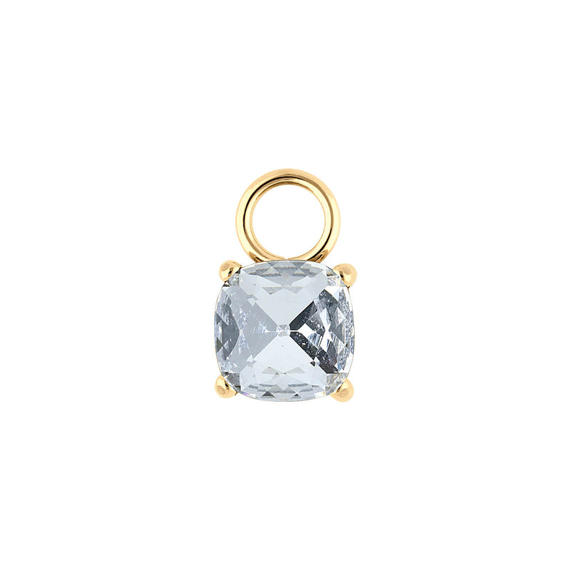 Celso 0.31" charm Gold / crystal