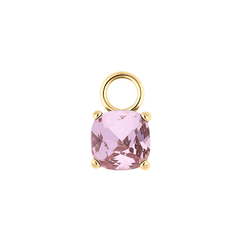 Celso 0.31" charm Gold / light rose