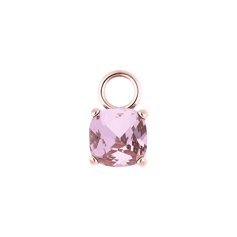 Celso 0.31" charm Rose Gold / light rose