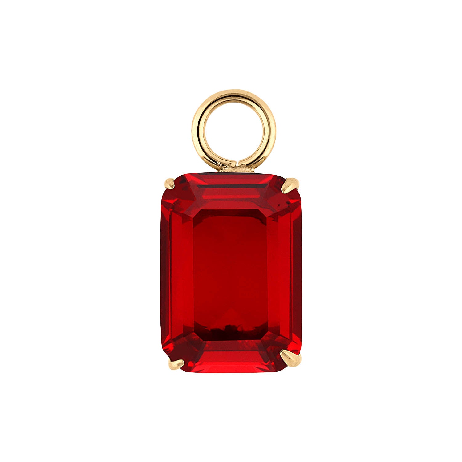 Orria charm 0.39" x 0.55" hyacinth / Gold