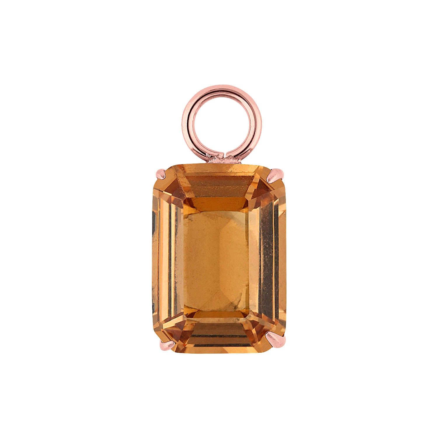 Orria charm 0.39" x 0.55" champagne / Rose Gold