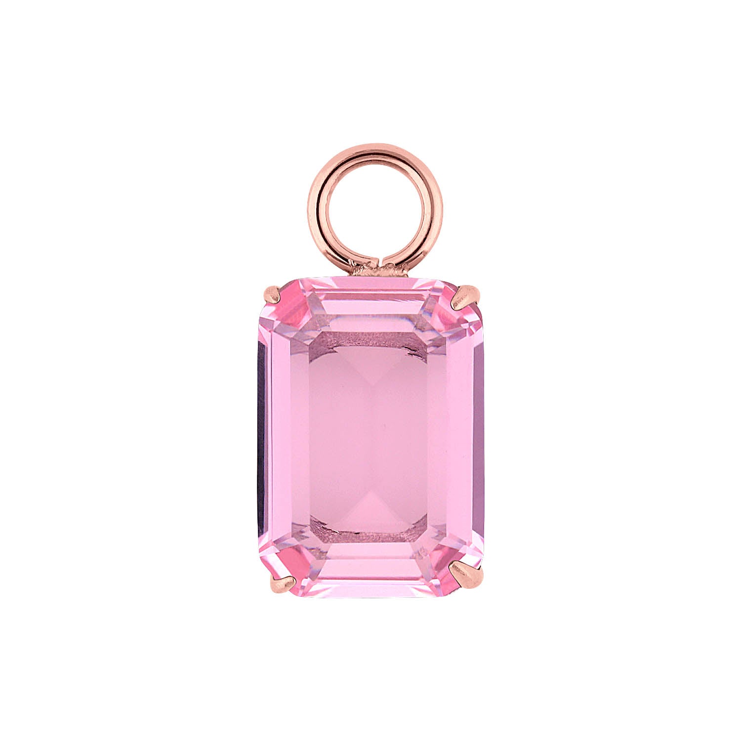 Orria charm 0.39" x 0.55" light rose / Rose Gold