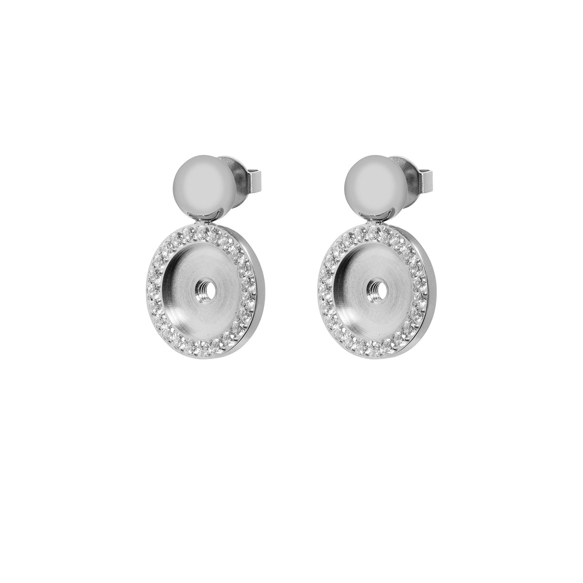 Portofino Stud Earring Silver
