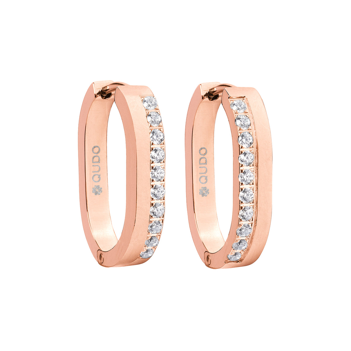 San Remo Hoop Earring 16x21 mm Rose Gold