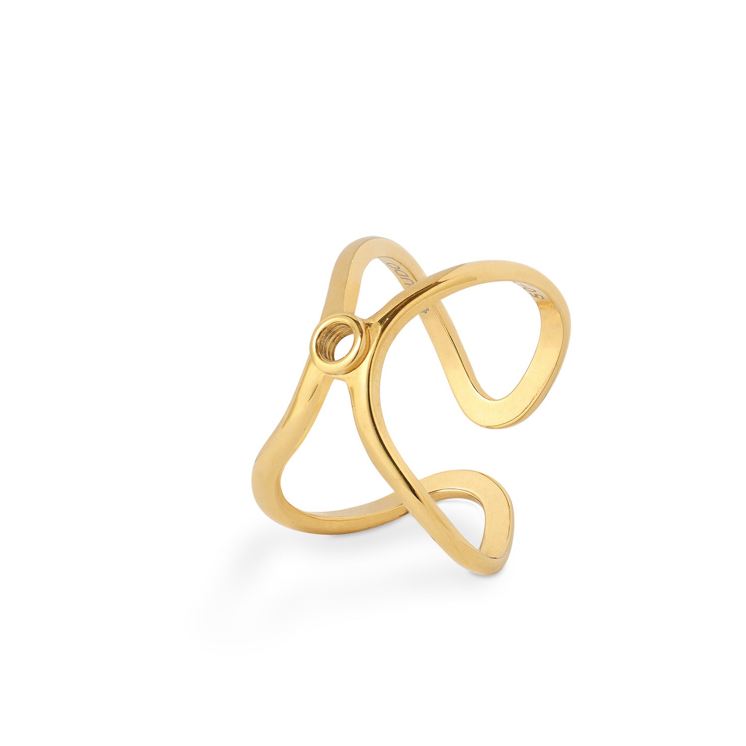 Basic Ring Onda Gold / Small