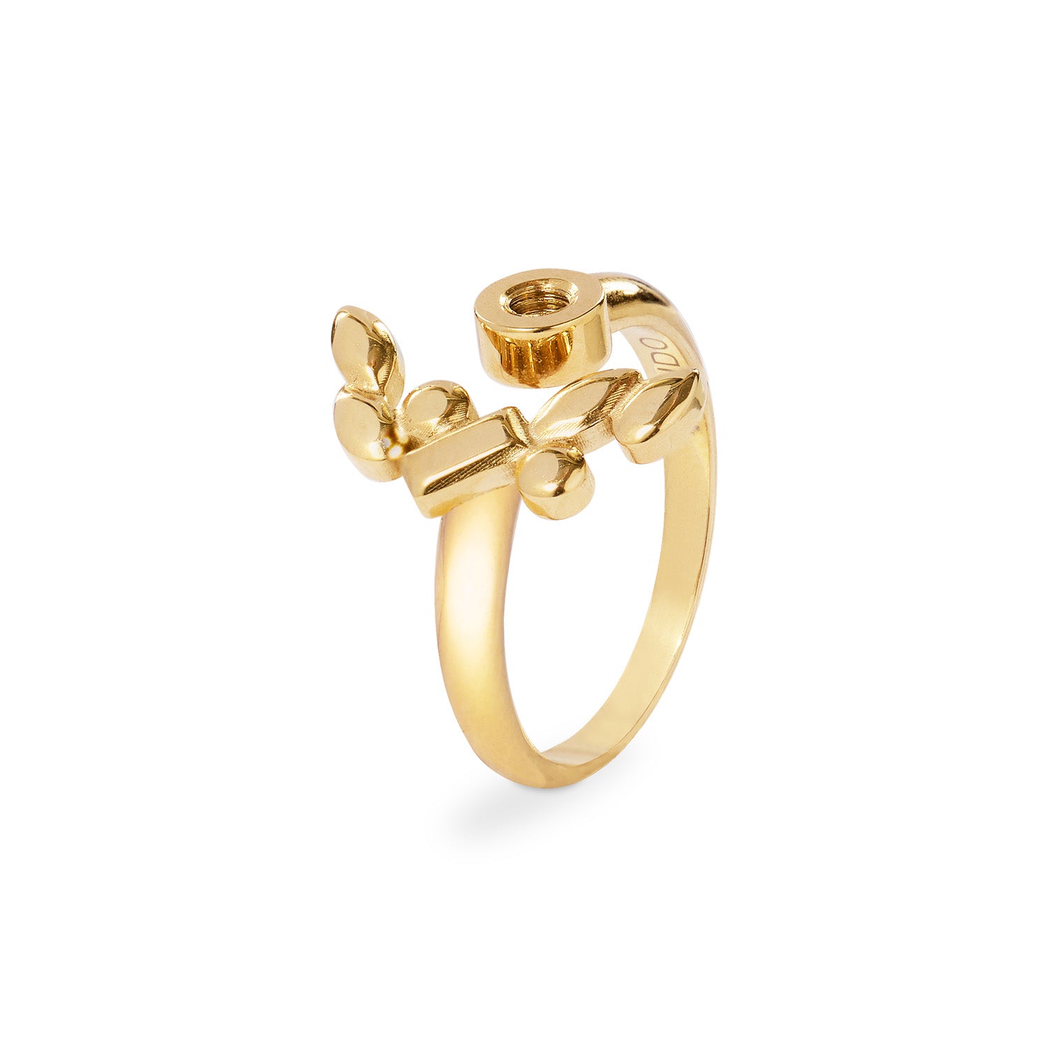 Basic Ring Florale Gold / Small