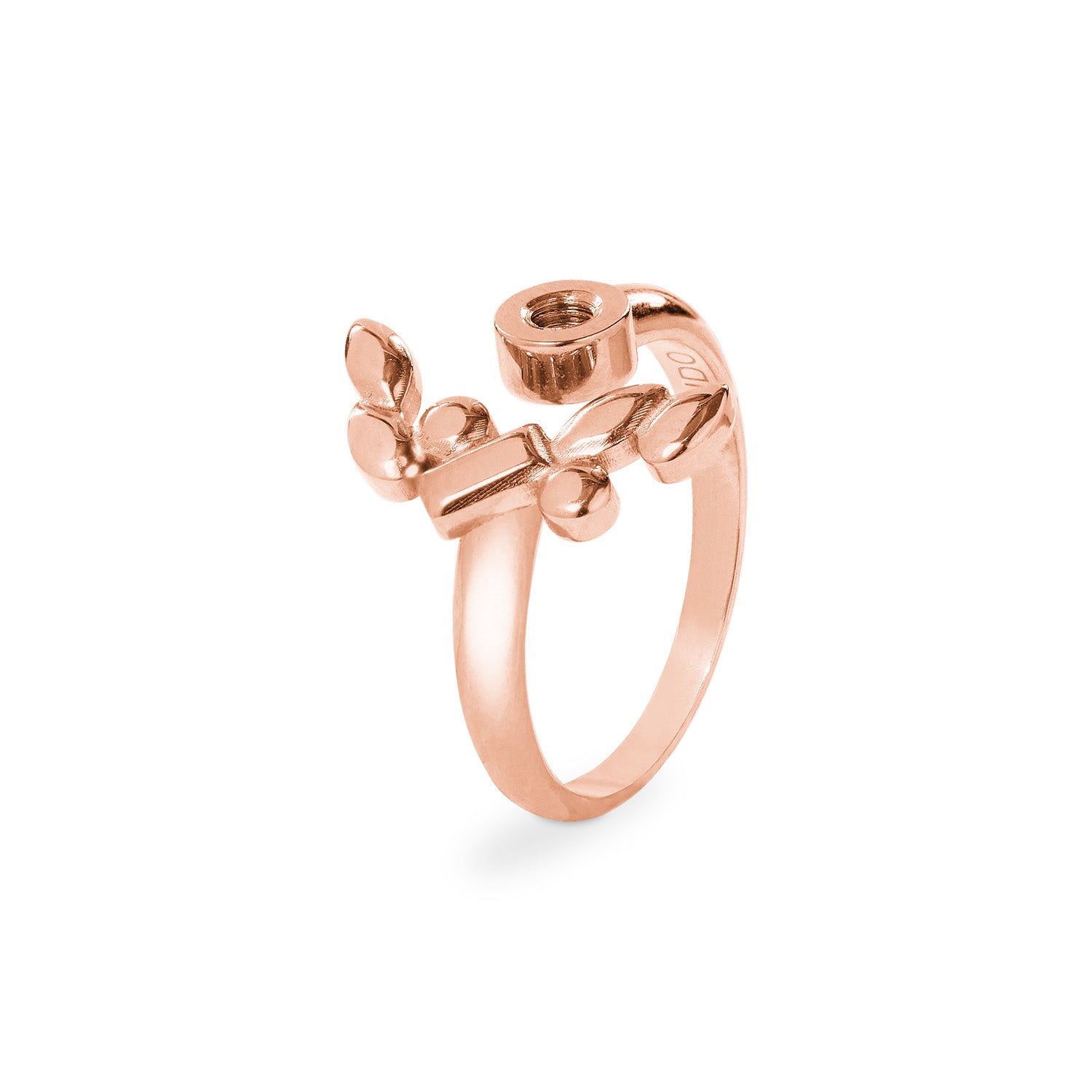 Basic Ring Florale Rose Gold / Small