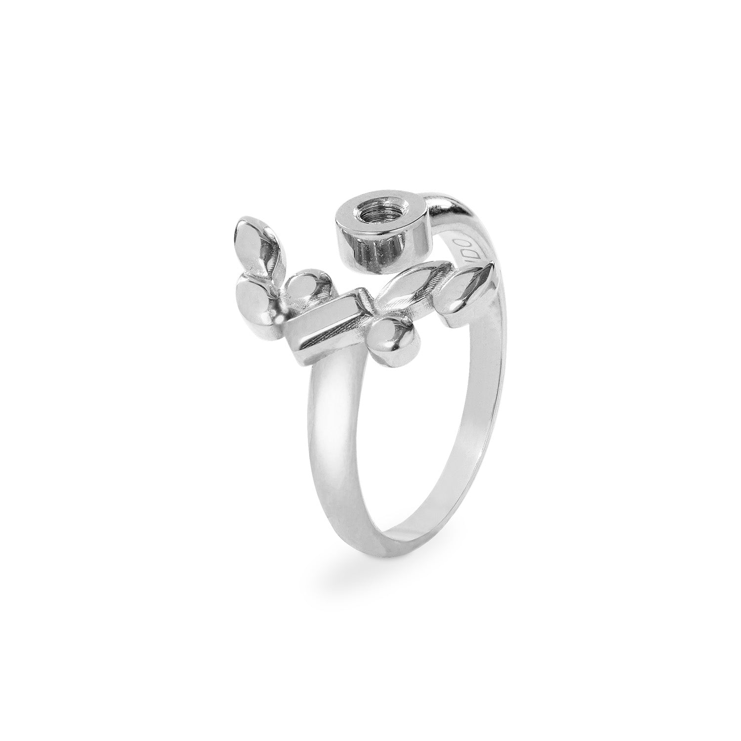 Basic Ring Florale Silver / Small
