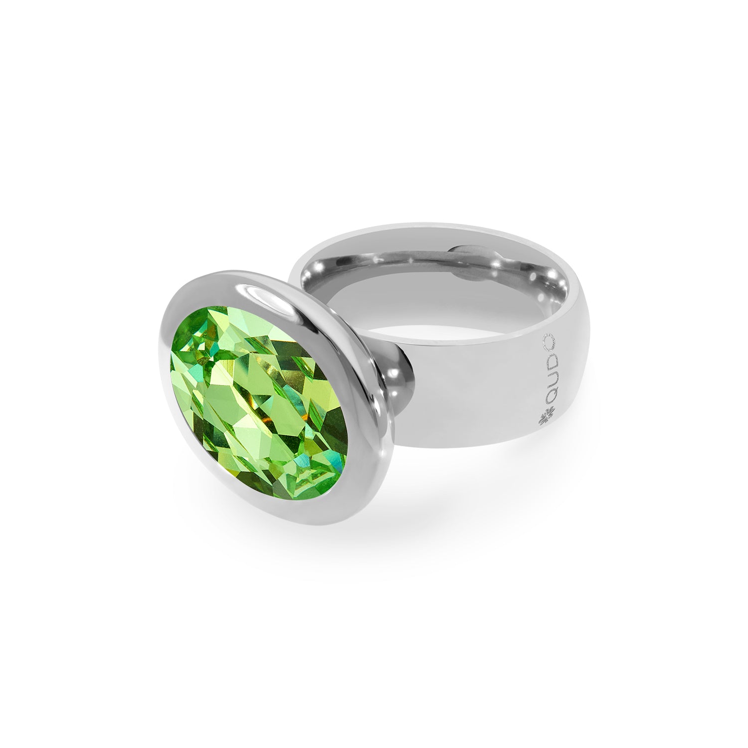 Tivola Ring - Silver Peridot / 6