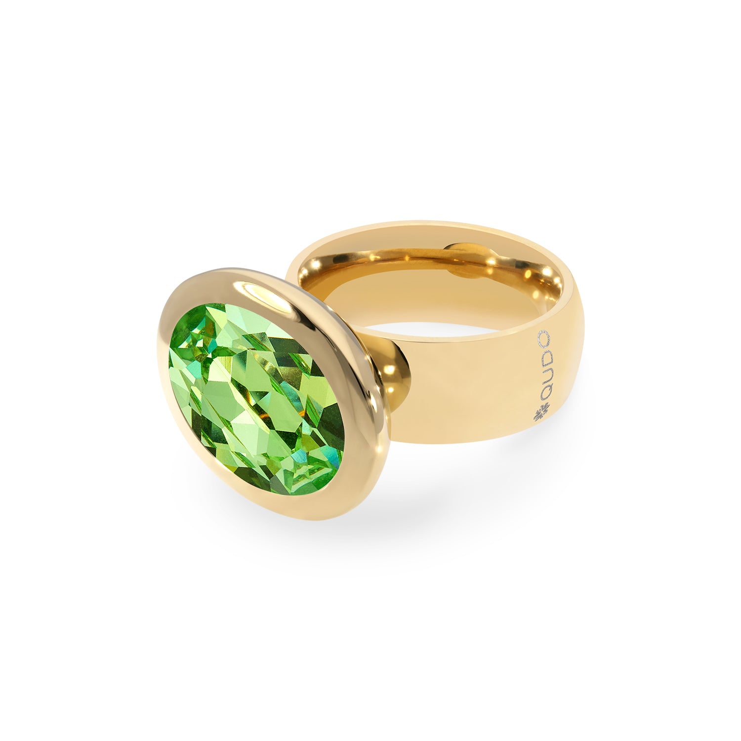 Tivola Ring - Gold Peridot / 10