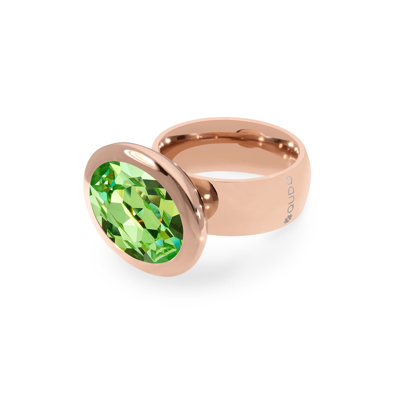 Tivola Ring - Rose Gold Peridot / 6