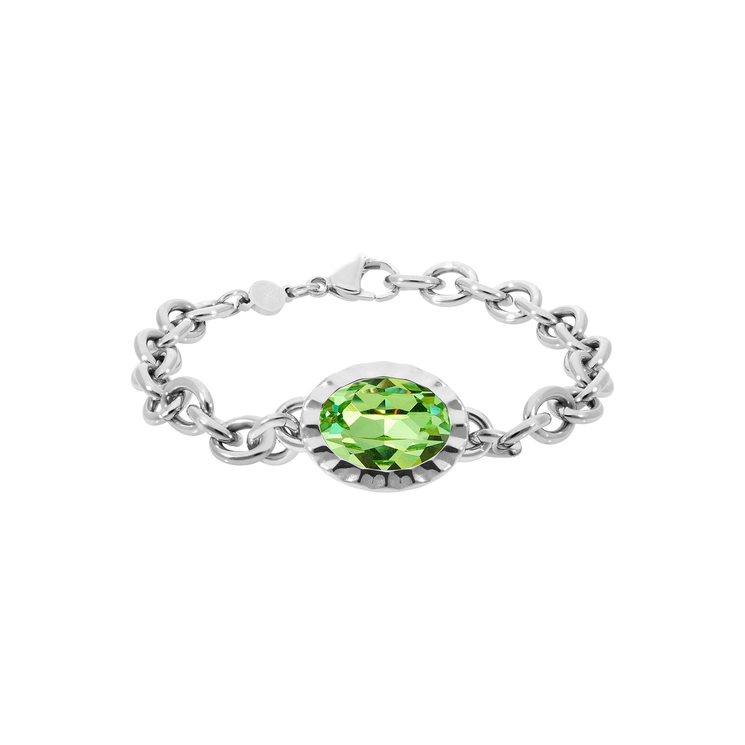 Tivola Unica Bracelet Silver / Peridot