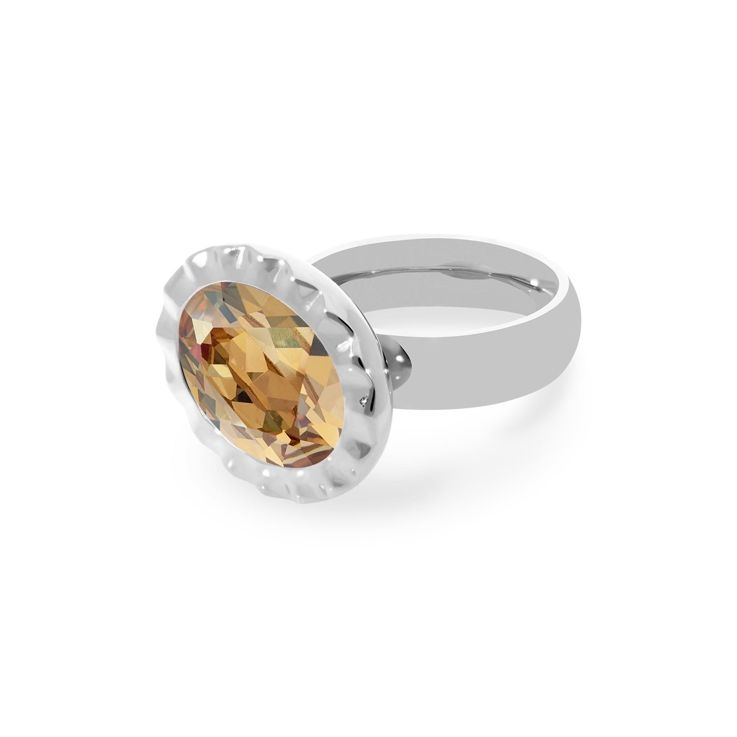 Tivola Unica Ring - Silver Golden Shadow / 9