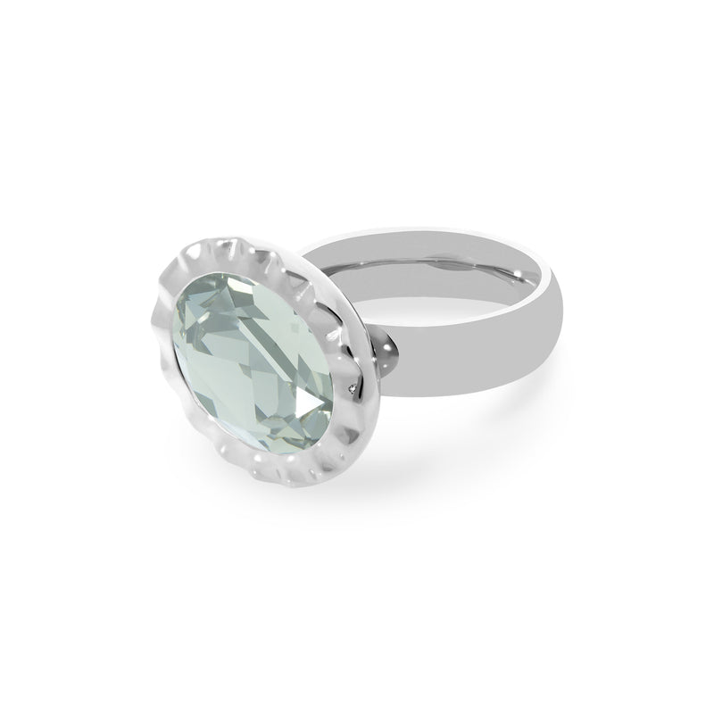 Tivola Unica Ring - Silver Crystal Agave Ignite / 6