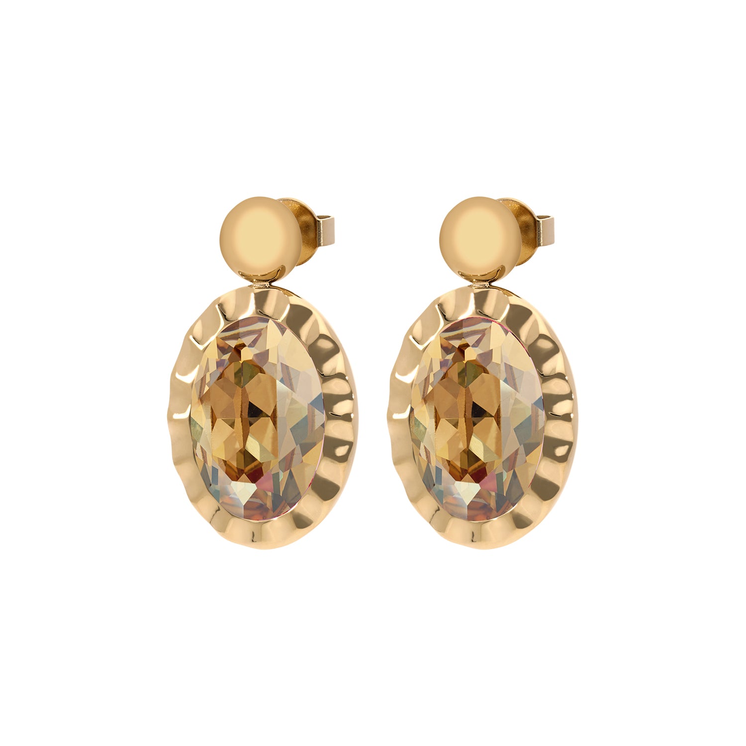 Tivola Unica Earring Gold / Golden Shadow