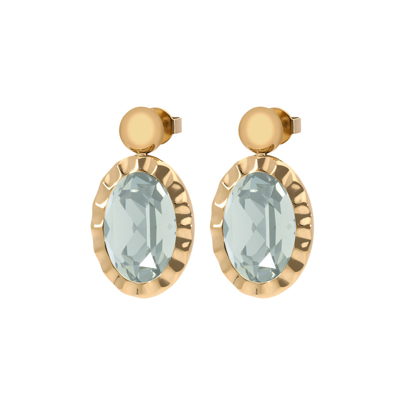 Tivola Unica Earring Gold / Crystal Agave Ignite