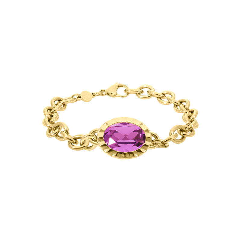 Tivola Unica Bracelet Gold / Dark Rose