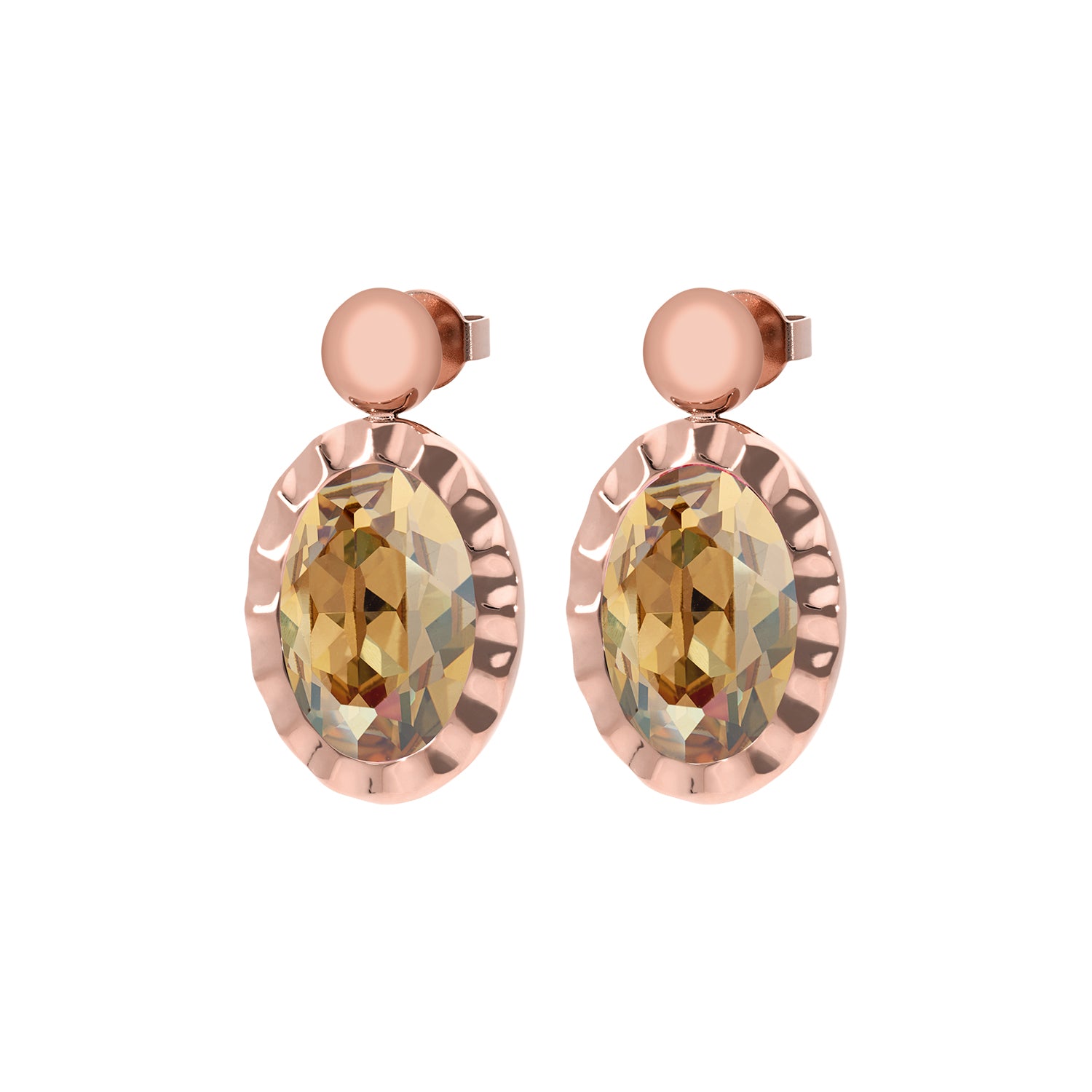 Tivola Unica Earring Rose Gold / Golden Shadow