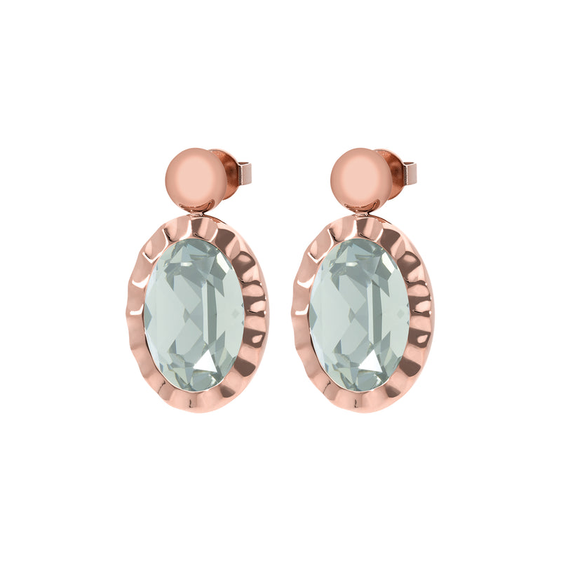 Tivola Unica Earring Rose Gold / Crystal Agave Ignite