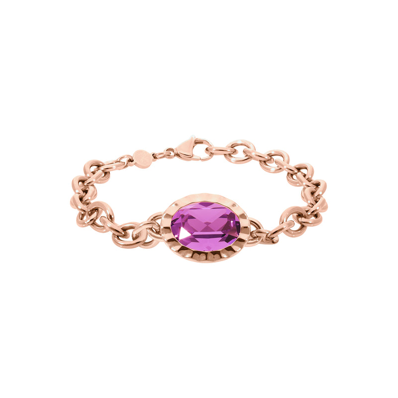 Tivola Unica Bracelet Rose Gold / Dark Rose