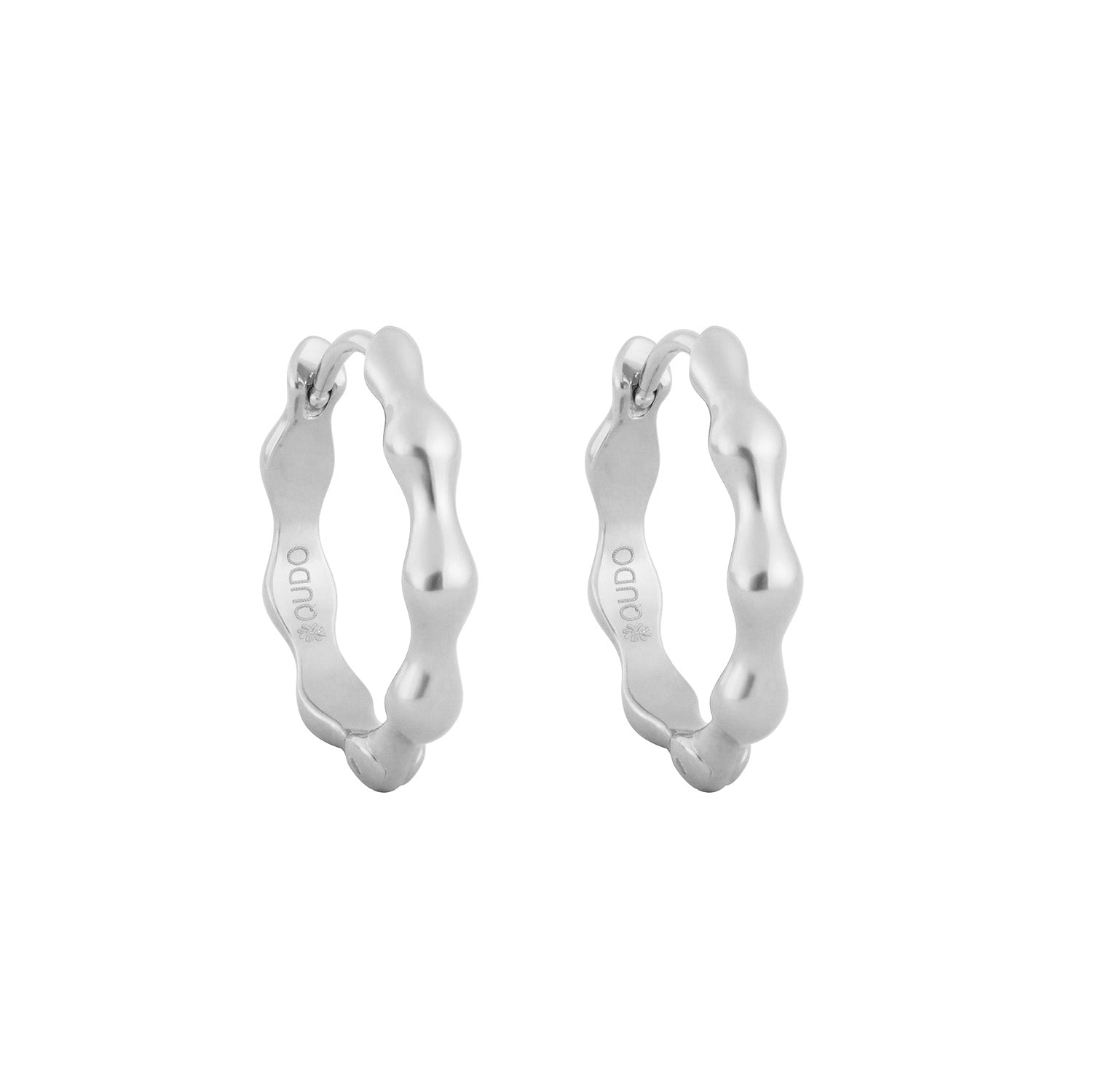 Organico Hoop Earrings 0.79"
