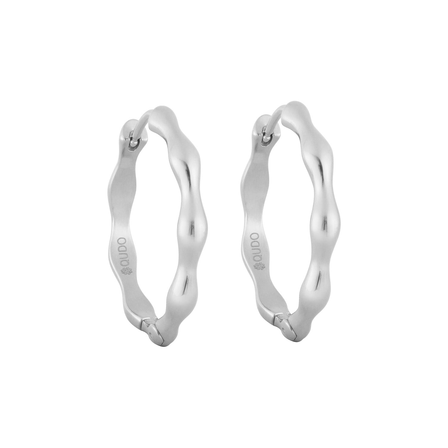 Organico Hoop Earrings 0.98"