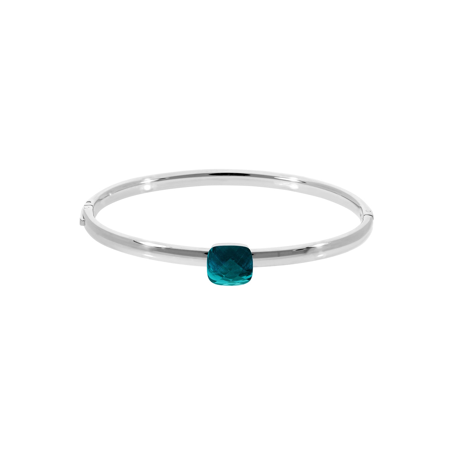 Firenze Bangle Silver Blue Zircon / 2025-07-06 00:00:00 -0400
