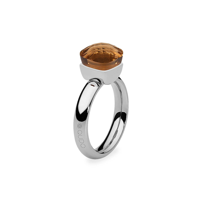 Firenze Ring - Shades of Green & Brown - Silver