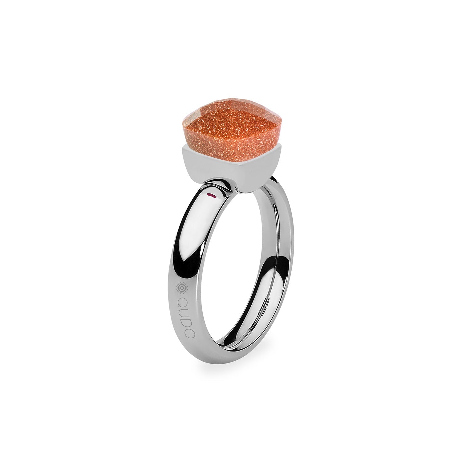 Firenze Ring - Shades of Green & Brown - Silver