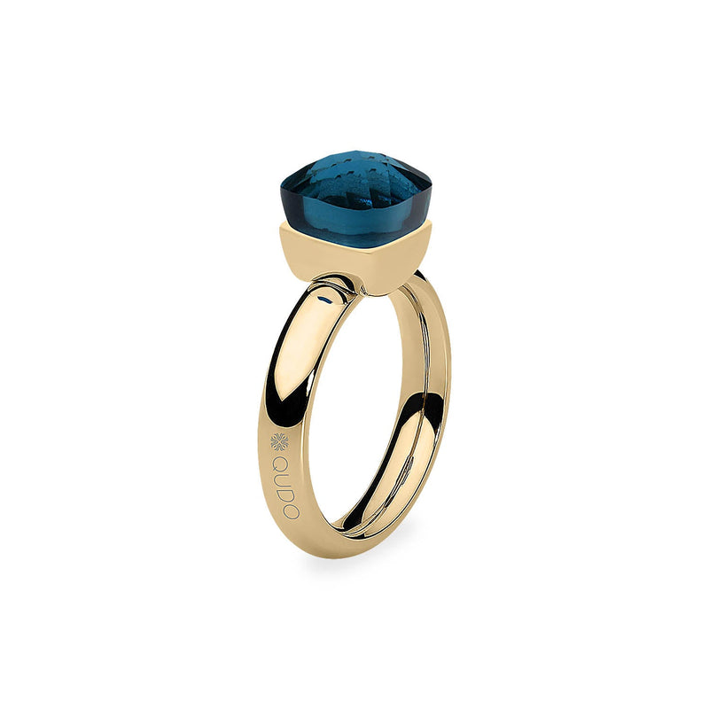 Firenze Ring - Shades of Blue - Gold