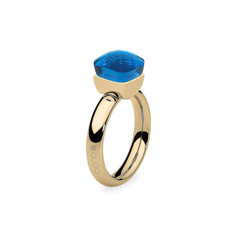 Firenze Ring - Shades of Blue - Gold