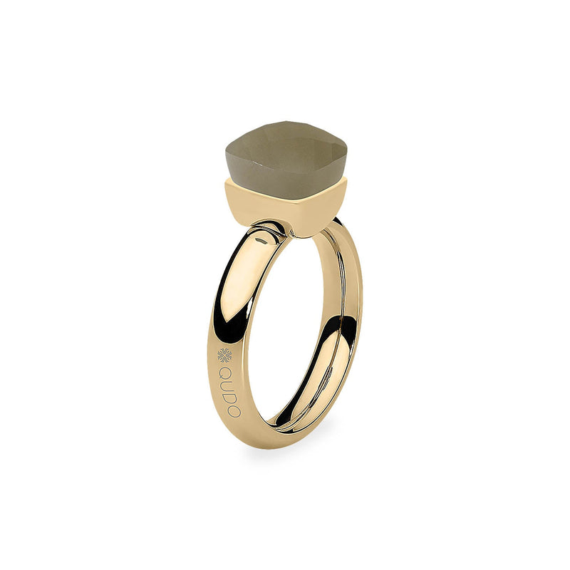 Firenze Ring - Shades of Rose & Grey - Gold