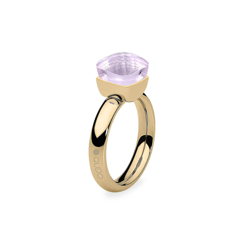 Firenze Ring - Shades of Rose & Grey - Gold