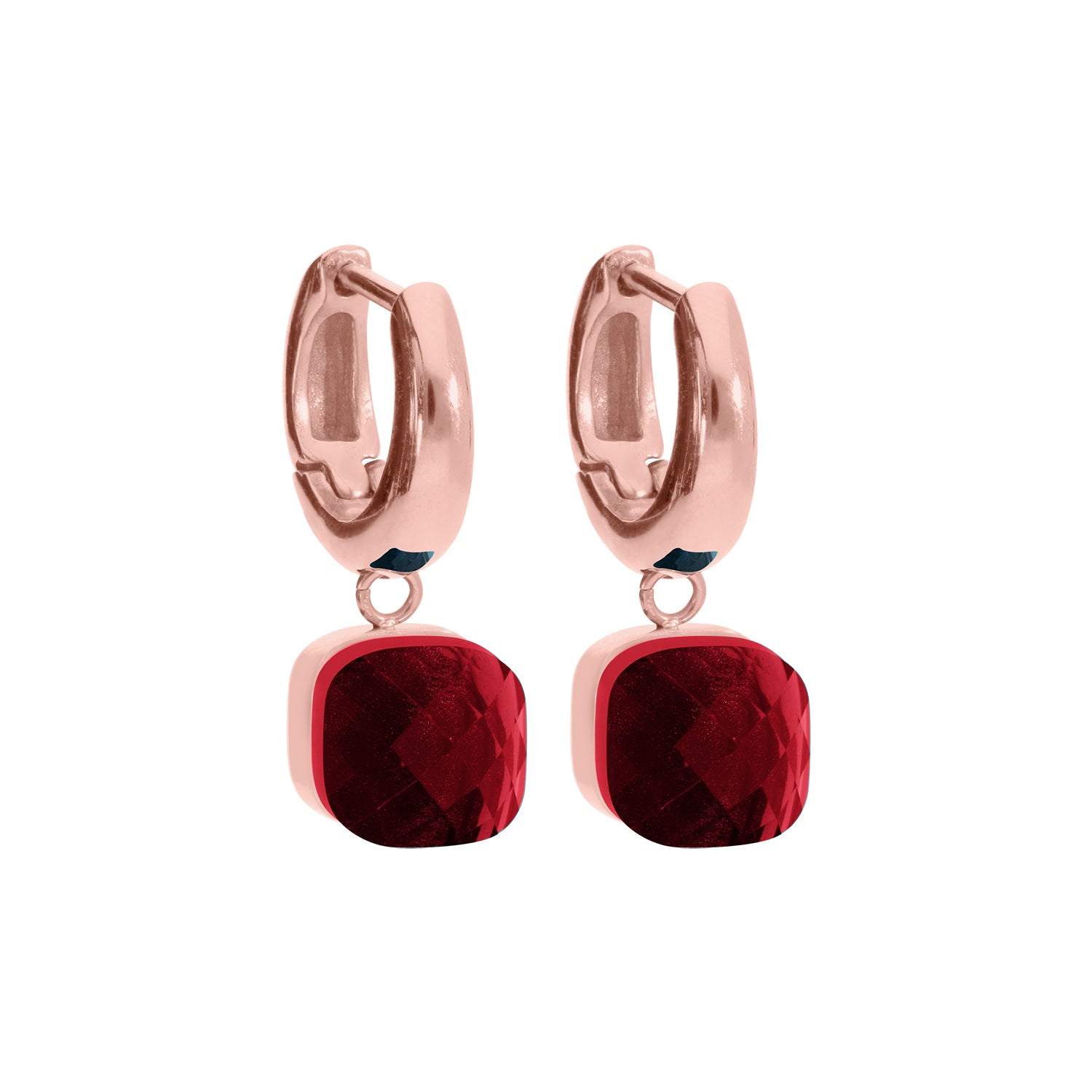 Firenze Earring - Rose Gold Siam